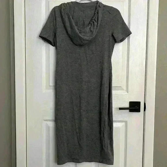 Missky Hoodie tshirt midi dress gray - Picture 5 of 10
